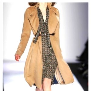 DVF Camel Sabra Coat
